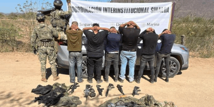 Rescatan en Culiacán a dos víctimas de secuestro; hay 6 detenidos