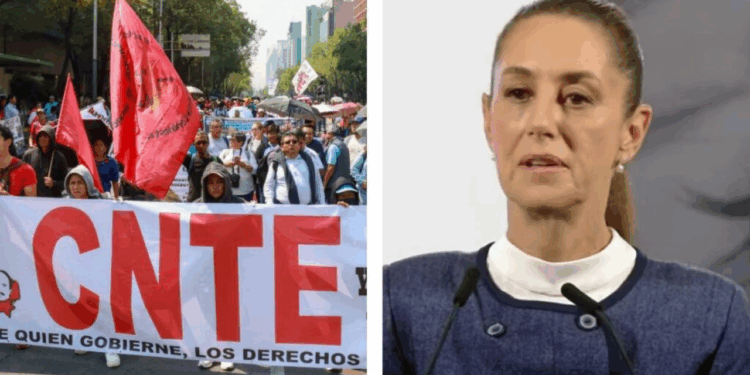 Sheinbaum cumple promesa a la CNTE: Menos días de clases el próximo ciclo escolar