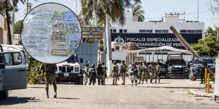 Aseguran escopetas, pistolas, marihuana, cocaína y celulares en penal de Aguaruto, Sinaloa
