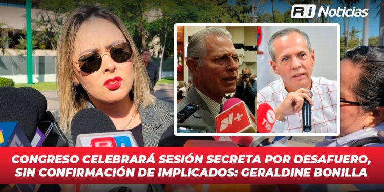 Congreso celebrará sesión secreta por desafuero, sin confirmación de implicados: Geraldine Bonilla