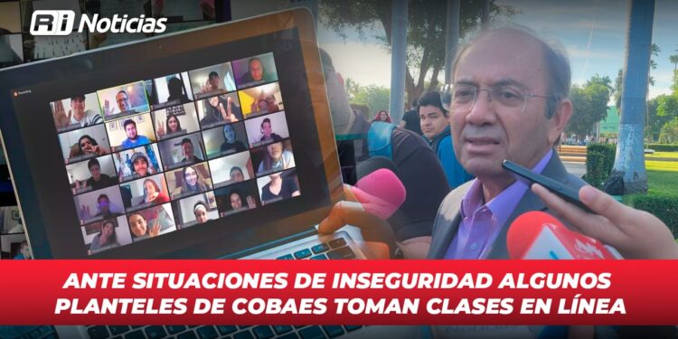 Ante situaciones de inseguridad algunos planteles de COBAES toman clases en línea