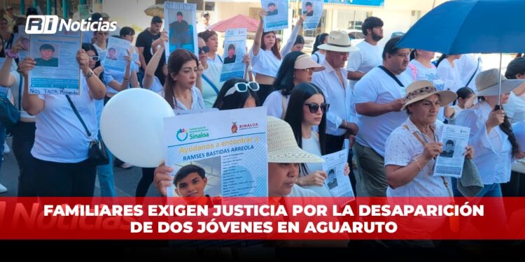 Familiares exigen justicia por la desaparición de dos jóvenes en Aguaruto