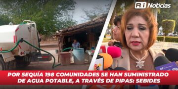Por sequía 198 comunidades se han suministrado de agua potable, a través de pipas: Sebides
