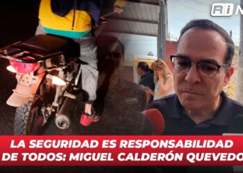 La seguridad es responsabilidad de todos: Miguel Calderón Quevedo
