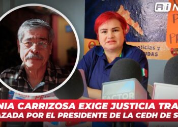 Yesenia Carrizosa exige justicia tras ser amenazada por el presidente de la CEDH de Sinaloa