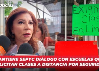 Mantiene SEPYC diálogo con escuelas que solicitan clases a distancia por seguridad