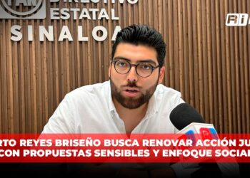 Alberto Reyes Briseño busca renovar Acción Juvenil con propuestas sensibles y enfoque social