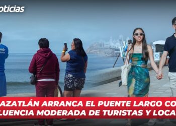 Mazatlán arranca el puente largo con afluencia moderada de turistas y locales