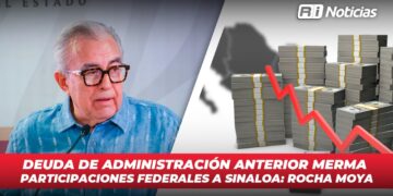 Deuda de administración anterior merma participaciones federales a Sinaloa: Rocha Moya