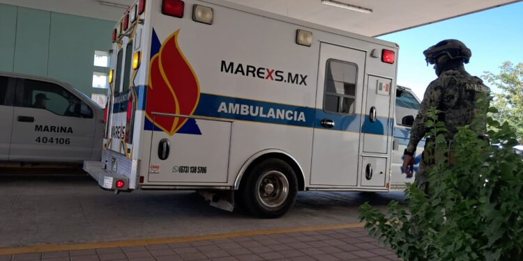 Dos heridos en la balacera en Badiraguato son trasladados a un hospital de Culiacán