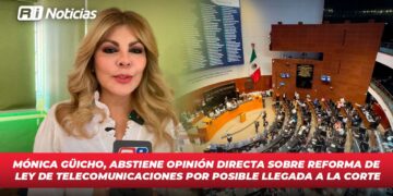 Mónica Güicho, abstiene opinión directa sobre Reforma de Ley de Telecomunicaciones por posible llegada a la corte