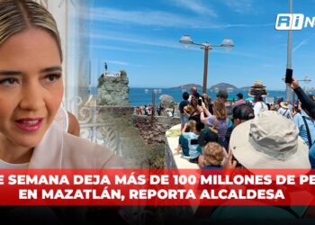 Fin de semana deja más de 100 millones de pesos en Mazatlán, reporta alcaldesa
