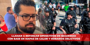 Llaman a reforzar operativos de seguridad con base en mapas de calor y horarios delictivos