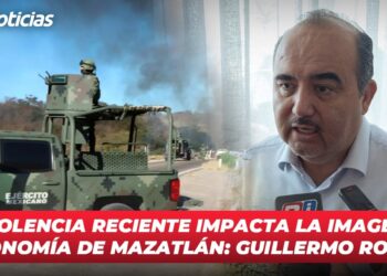 Violencia reciente impacta la imagen y economía de Mazatlán: Guillermo Romero
