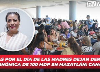 Ventas por el Día de las Madres dejan derrama económica de 100 mdp en Mazatlán: Canaco