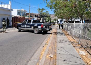 Balean vivienda en la colonia Mezquitillo y San Benito, al oriente de Culiacán