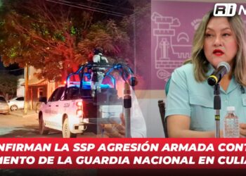 Confirman la SSP agresión armada contra elemento de la Guardia Nacional en Culiacán