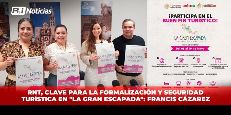 RNT, clave para la formalización y seguridad turística en “La Gran Escapada”: Francis Cázarez