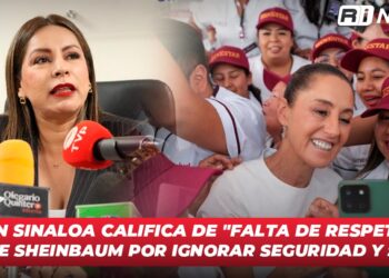 PAN Sinaloa califica de “Falta de Respeto” la gira de Sheinbaum por ignorar seguridad y sequía