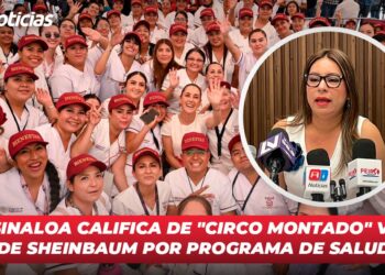 PAN Sinaloa califica de “Circo Montado” visita de Sheinbaum por programa de salud
