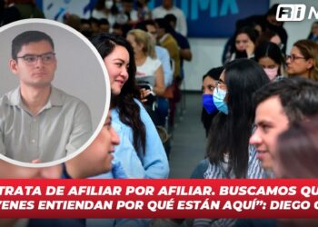 “No se trata de afiliar por afiliar. Buscamos que las y los jóvenes entiendan por qué están aquí”: Diego Cuéllar