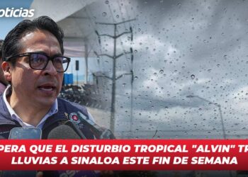 Se espera que el disturbio tropical “Alvin” traiga lluvias a Sinaloa este fin de semana