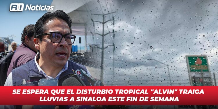 Se espera que el disturbio tropical “Alvin” traiga lluvias a Sinaloa este fin de semana