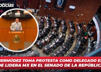 Jesús Bermúdez toma protesta como Delegado Estatal de LIDERA MX en el Senado de la República
