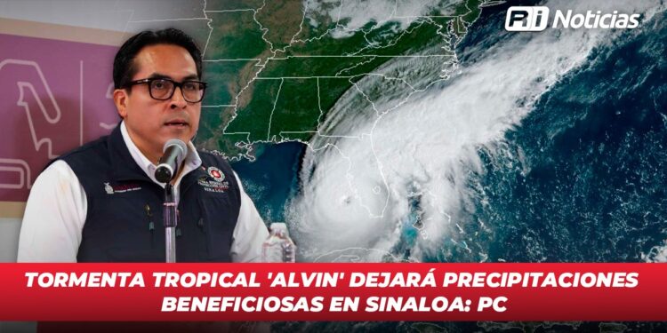 Tormenta Tropical ‘Alvin’ dejará precipitaciones beneficiosas en Sinaloa: PC