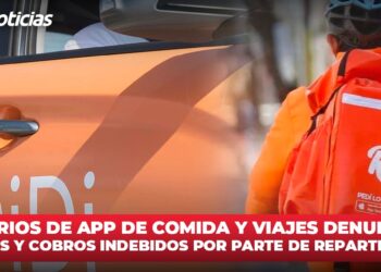 Usuarios de APP de comida y viajes denuncian abusos y cobros indebidos por parte de repartidores