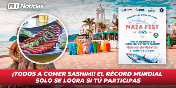 ¡Todos a comer sashimi! El récord mundial solo se logra si tú participas