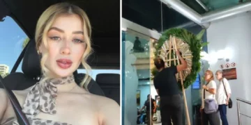 Velan a Valeria Márquez en un funeral marcado por el hermetismo, la seguridad y demandas de justicia