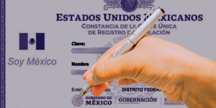 Esta es la firma que deberá tener tu CURP para que sea válida
