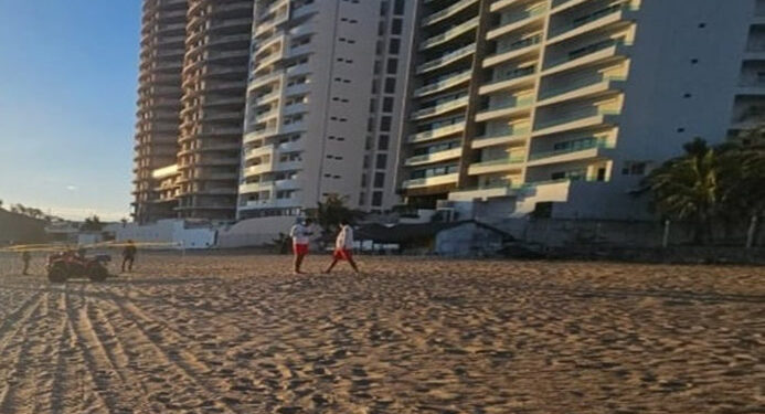 Localizan a adulto mayor sin vida en Playa Brujas, en Mazatlán