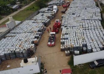 “Es trabajo conjunto”: Sheinbaum celebra decomiso de más de 3 millones de litros de hidrocarburo en Tabasco