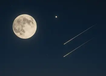 Fenómenos astronómicos julio 2025: luna llena, meteoros y Mercurio