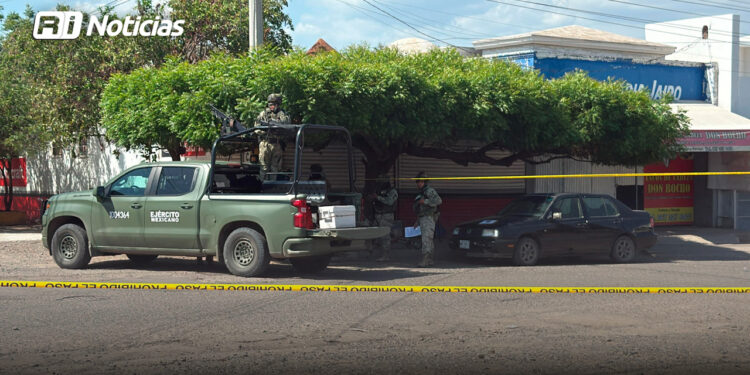 Asesinan a balazos a hombre frente a refaccionaria en la colonia La Amistad en Culiacán
