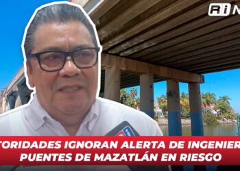 Autoridades ignoran alerta de Ingenieros: Puentes de Mazatlán en riesgo