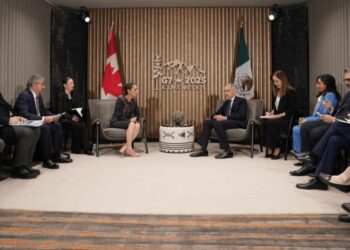 Sheinbaum propuso una cumbre del bienestar y fortalecer lazos económicos en el G7