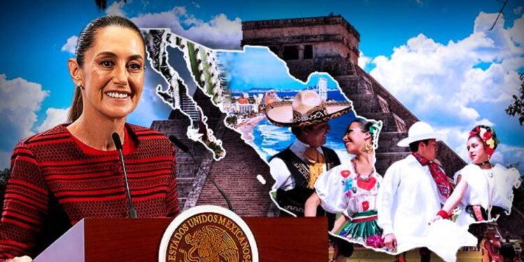 Sheinbaum busca que México sea el quinto país más visitado mundo