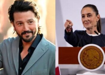 Sheinbaum reconoce al actor Diego Luna por discurso a favor de migrantes mexicanos en programa de EE.UU.