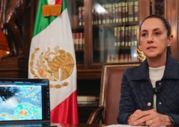 Claudia Sheinbaum informa el saldo del huracán Erick en el sur: Derrumbes, apagones y daños en hospitales