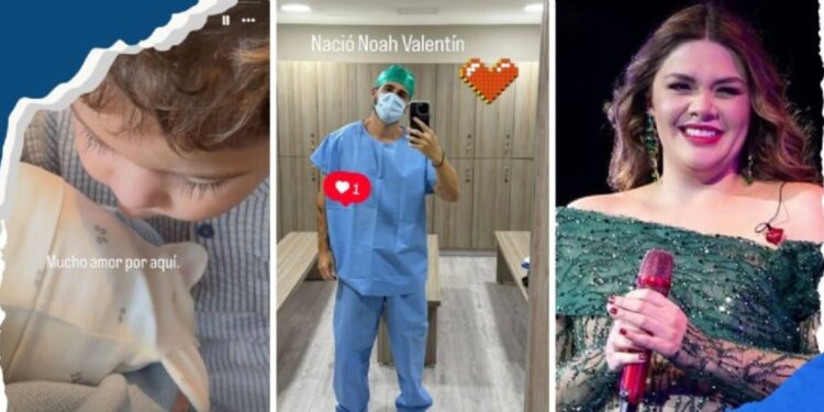 Yuridia anuncia el nacimiento de su tercer hijo, Noah Valentín