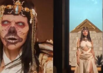 Doris Jocelyn rompe récord mundial en TikTok con su versión del trend de Cleopatra