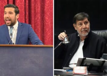 Hijo de Calderón le contesta a Fernández Noroña: “Todo México confirmó lo cobarde que es”