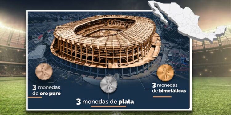 México lanzará monedas conmemorativas del Mundial 2026