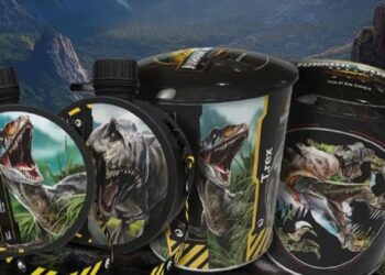 ‘Jurassic World: Rebirth’: Precio y cómo lucen los vasos y palomera coleccionables