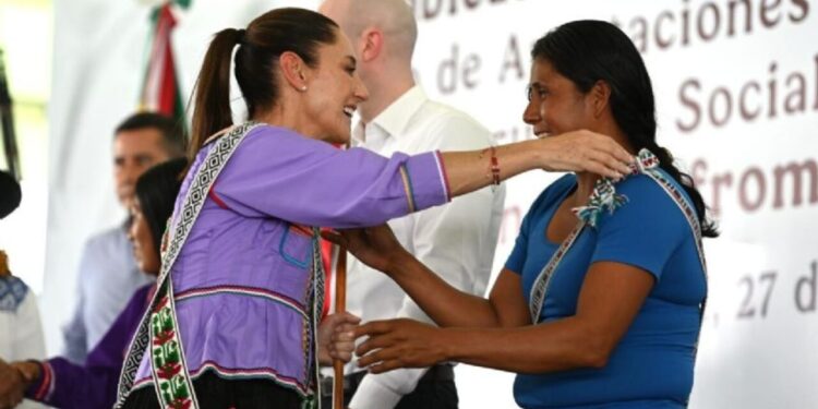 Con la 4T se reconoce la dignidad de los pueblos: Claudia Sheinbaum