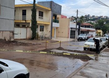 Hombre resulta herido de bala en su domicilio en la colonia Morelos en Culiacán