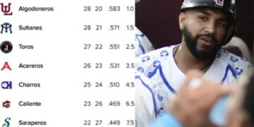 Así van los Standings de la Liga Mexicana de Beisbol
